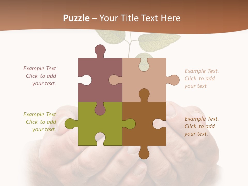 Environment Sapling Concepts PowerPoint Template