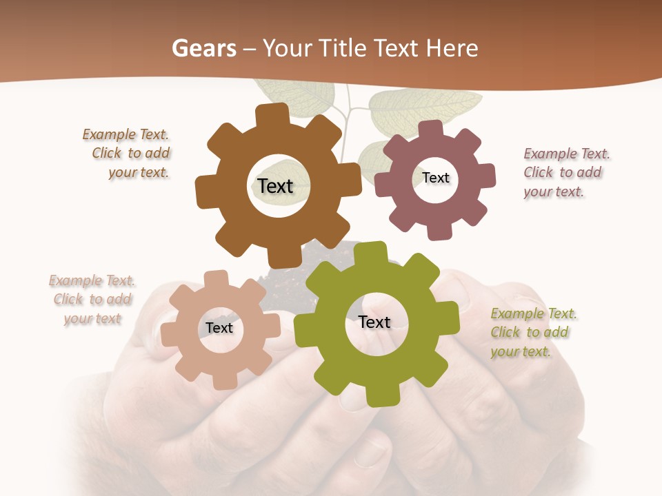 Environment Sapling Concepts PowerPoint Template
