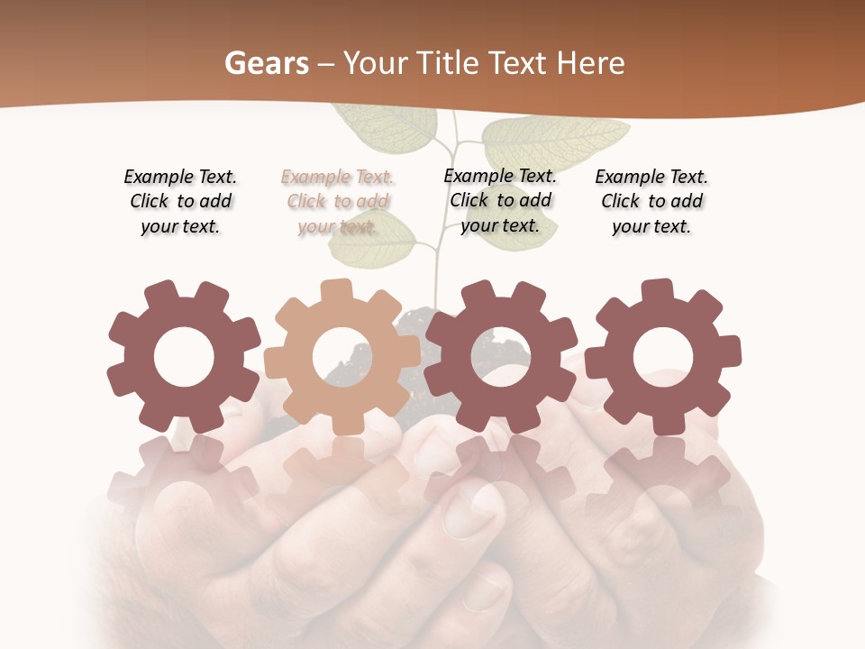 Environment Sapling Concepts PowerPoint Template