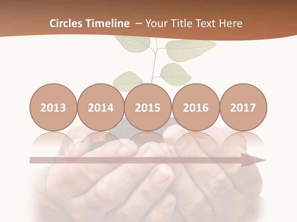 Environment Sapling Concepts PowerPoint Template