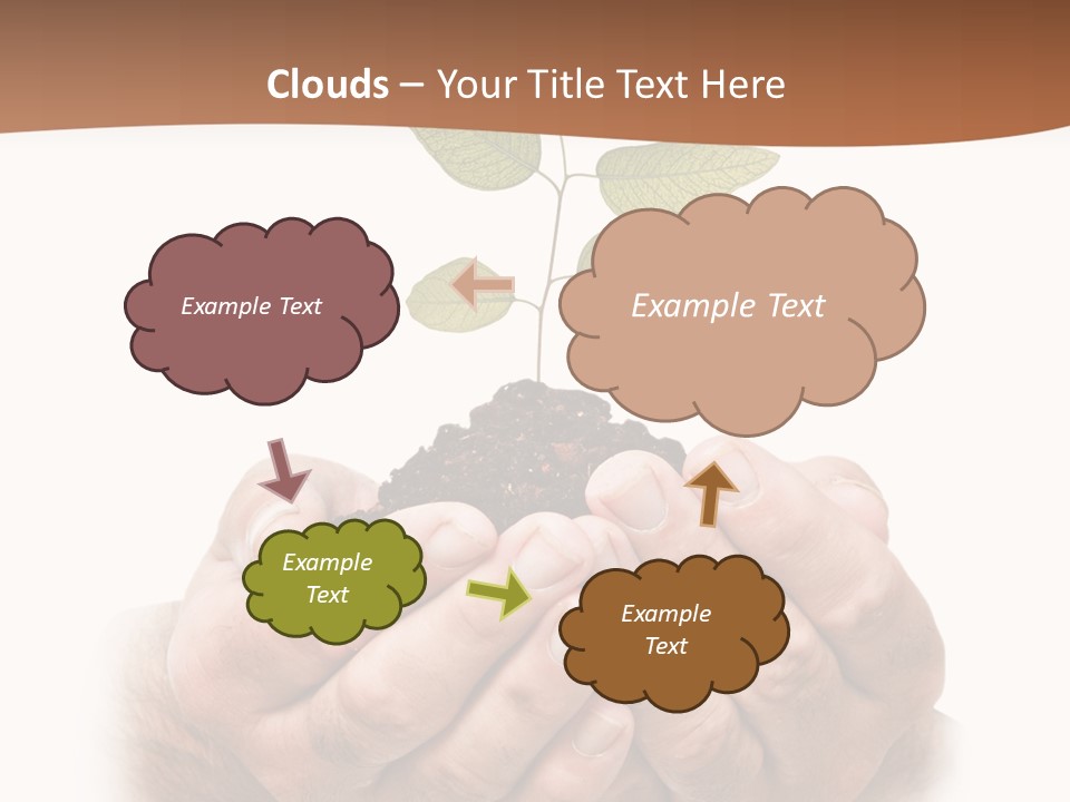 Environment Sapling Concepts PowerPoint Template
