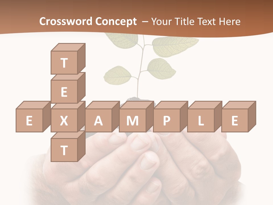 Environment Sapling Concepts PowerPoint Template
