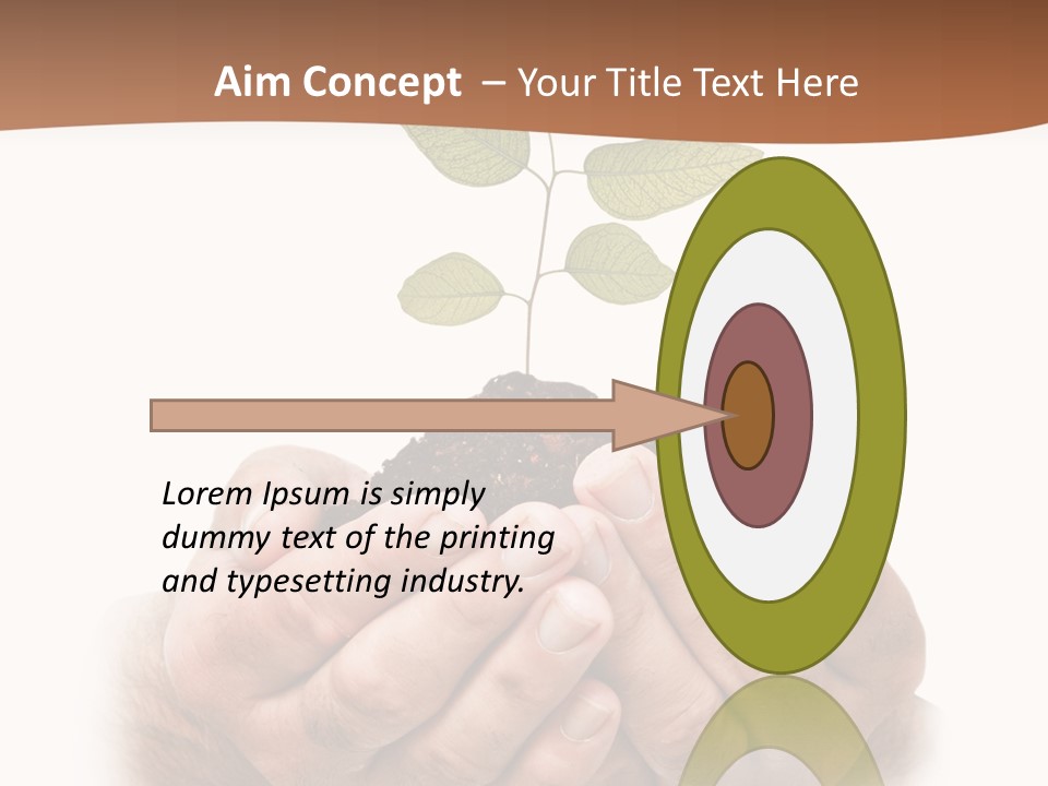 Environment Sapling Concepts PowerPoint Template