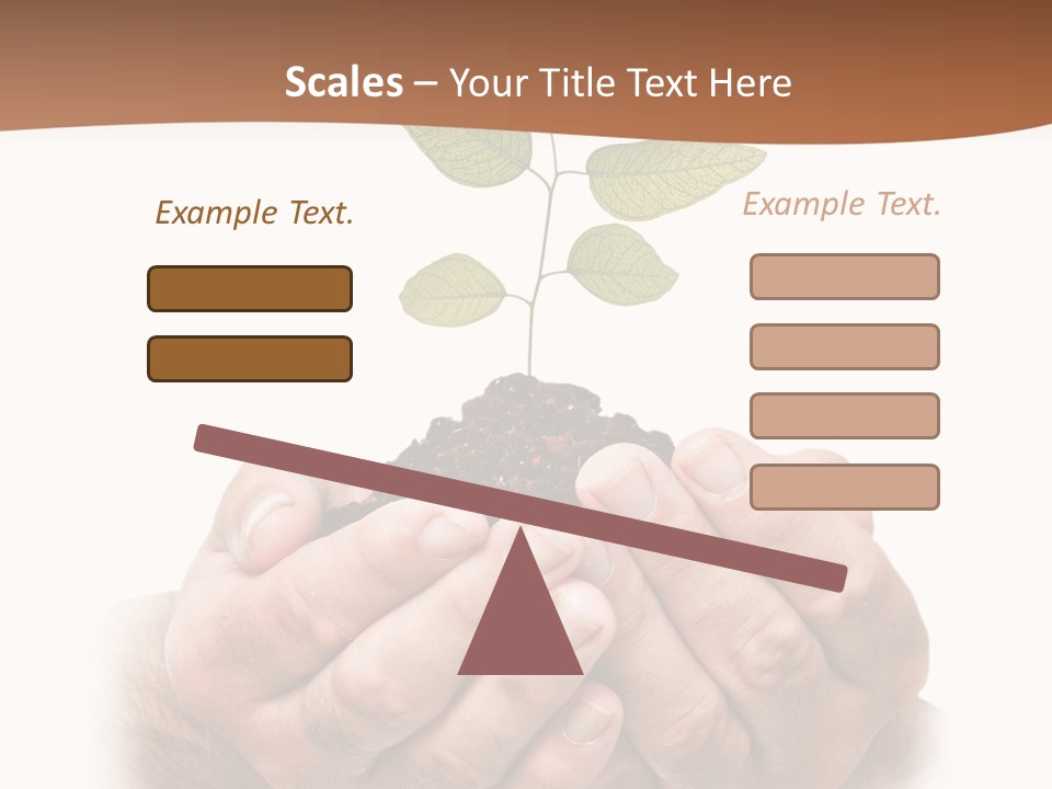 Environment Sapling Concepts PowerPoint Template