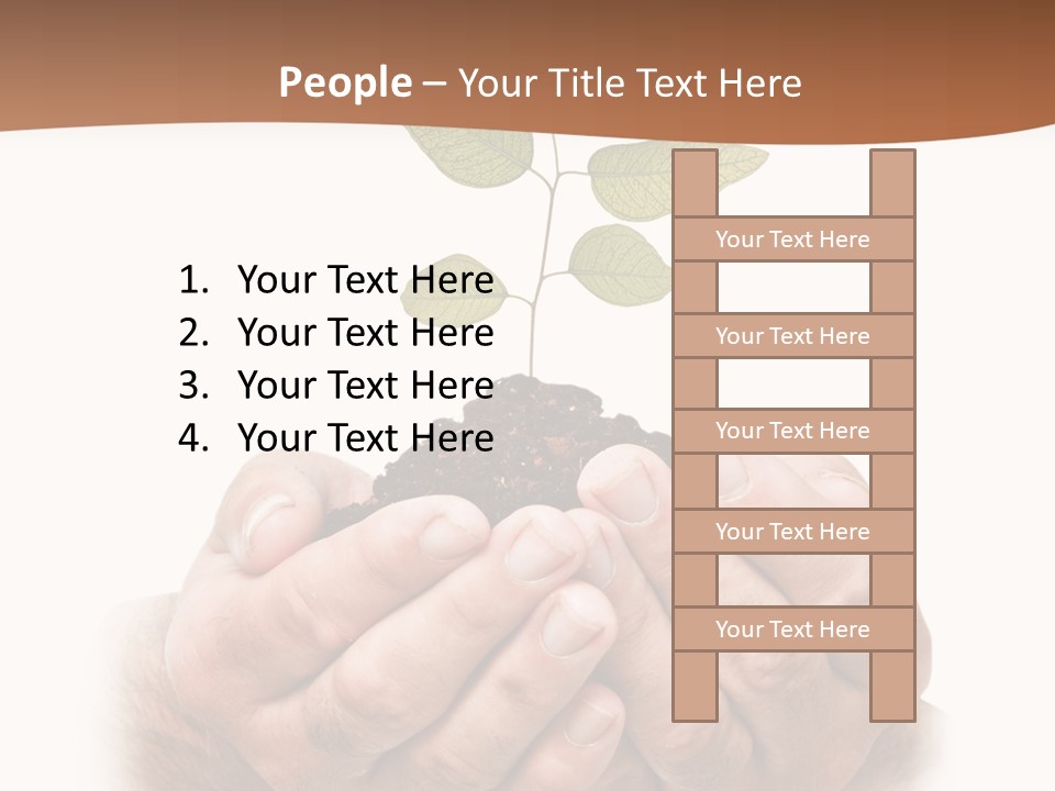 Environment Sapling Concepts PowerPoint Template