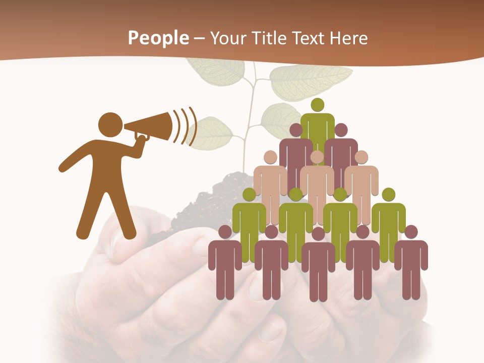 Environment Sapling Concepts PowerPoint Template