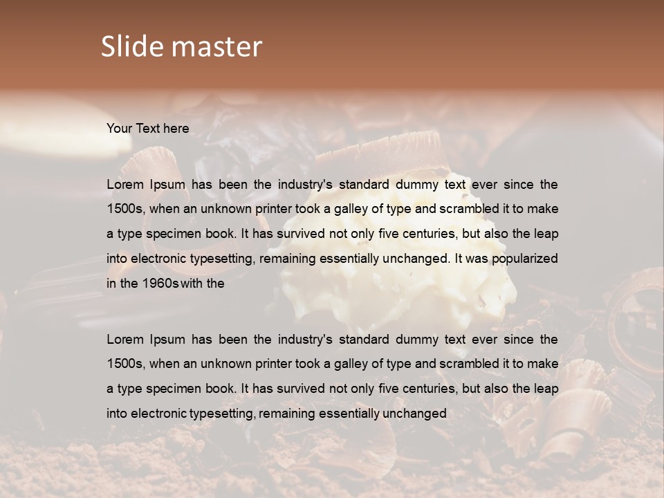 Ingredient Yummy Broken PowerPoint Template