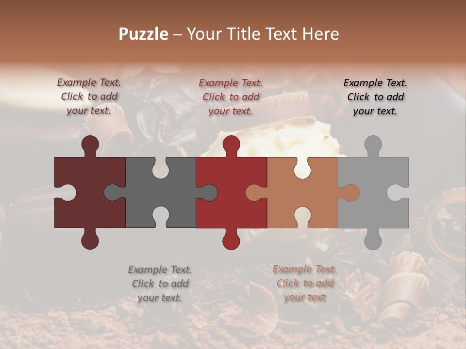 Ingredient Yummy Broken PowerPoint Template