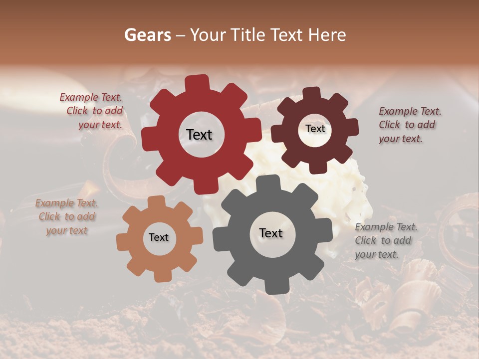 Ingredient Yummy Broken PowerPoint Template