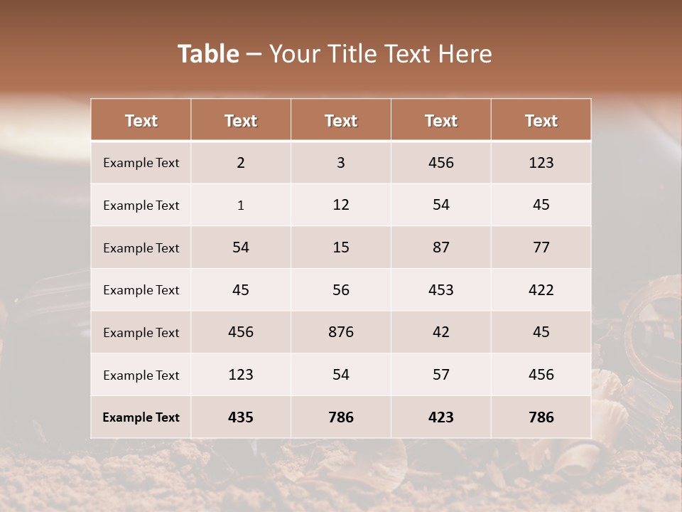 Ingredient Yummy Broken PowerPoint Template