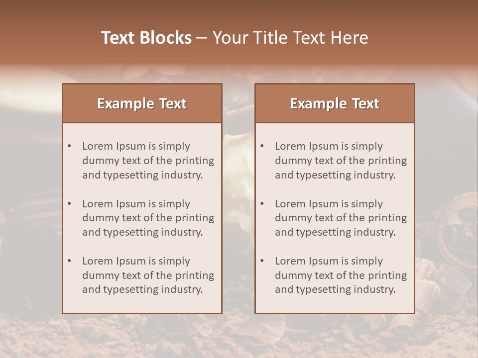Ingredient Yummy Broken PowerPoint Template