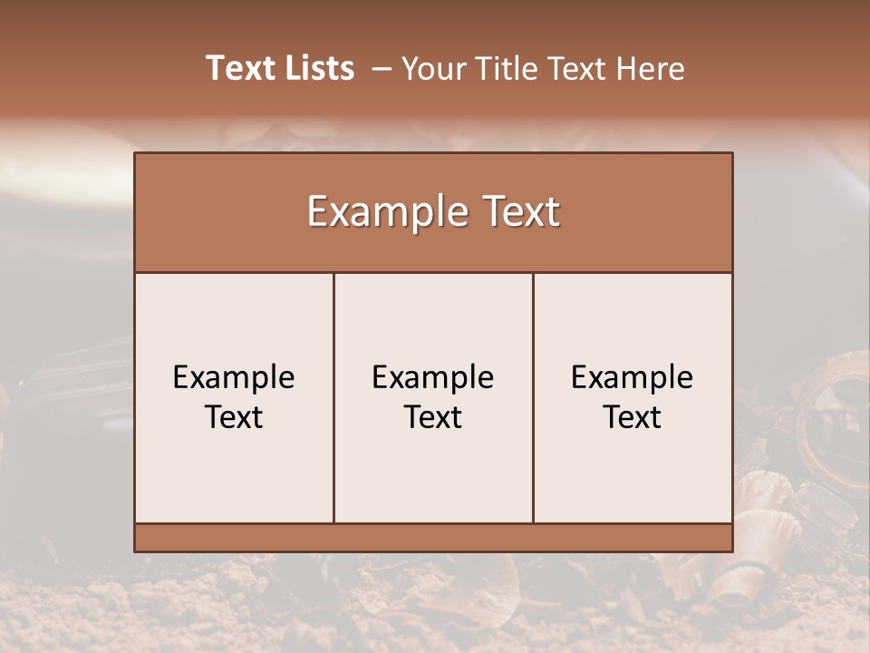 Ingredient Yummy Broken PowerPoint Template