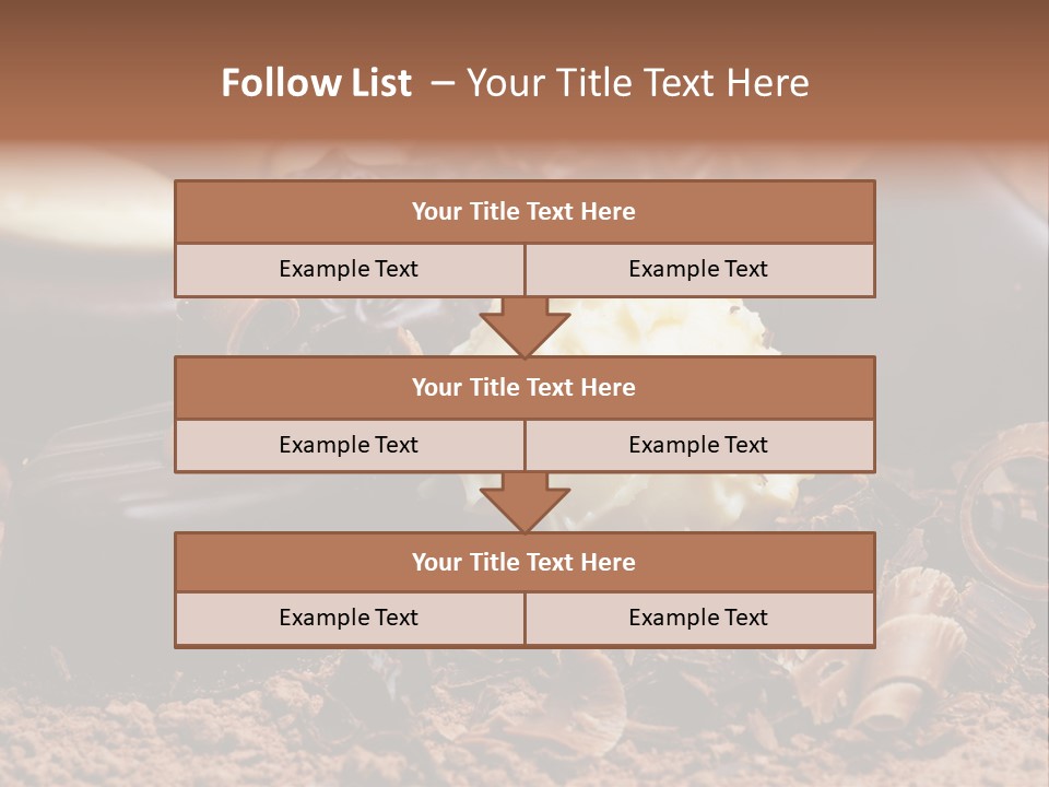 Ingredient Yummy Broken PowerPoint Template