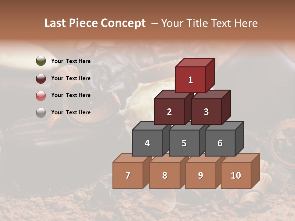 Ingredient Yummy Broken PowerPoint Template