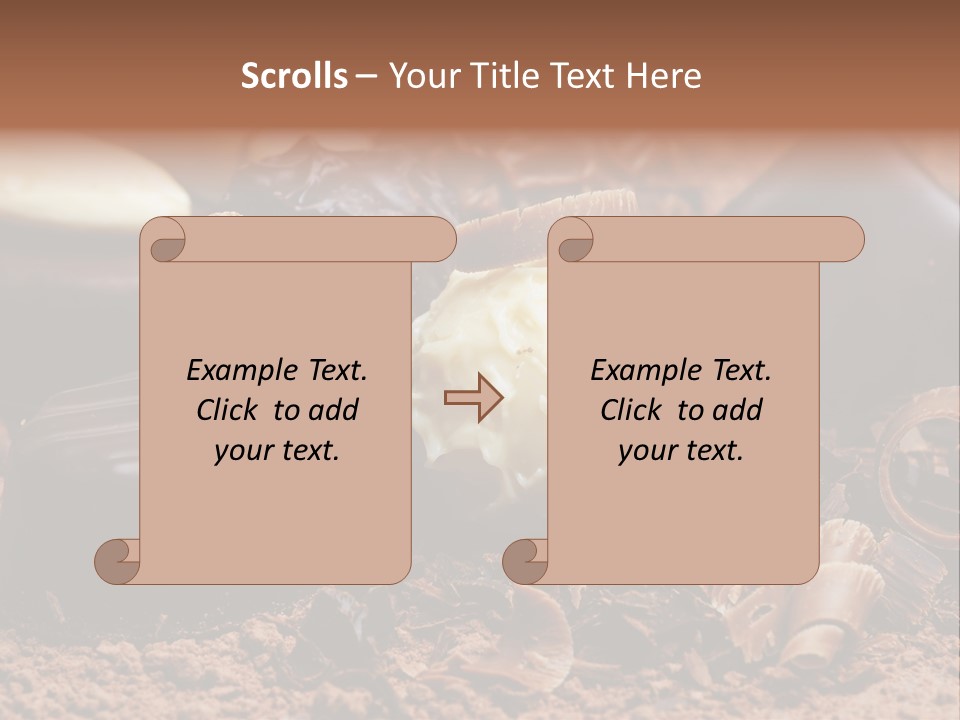 Ingredient Yummy Broken PowerPoint Template