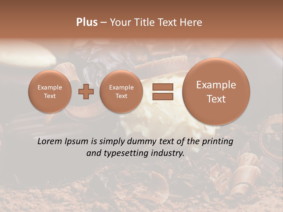 Ingredient Yummy Broken PowerPoint Template
