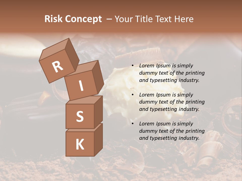 Ingredient Yummy Broken PowerPoint Template