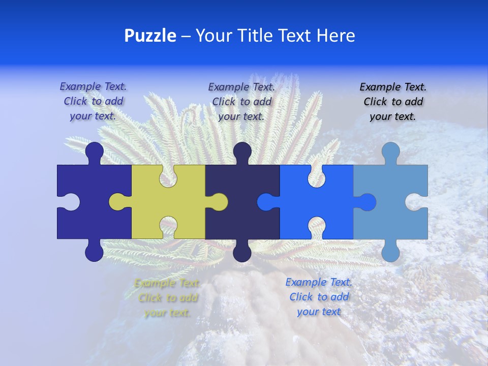 Undersea Colorful Soft PowerPoint Template