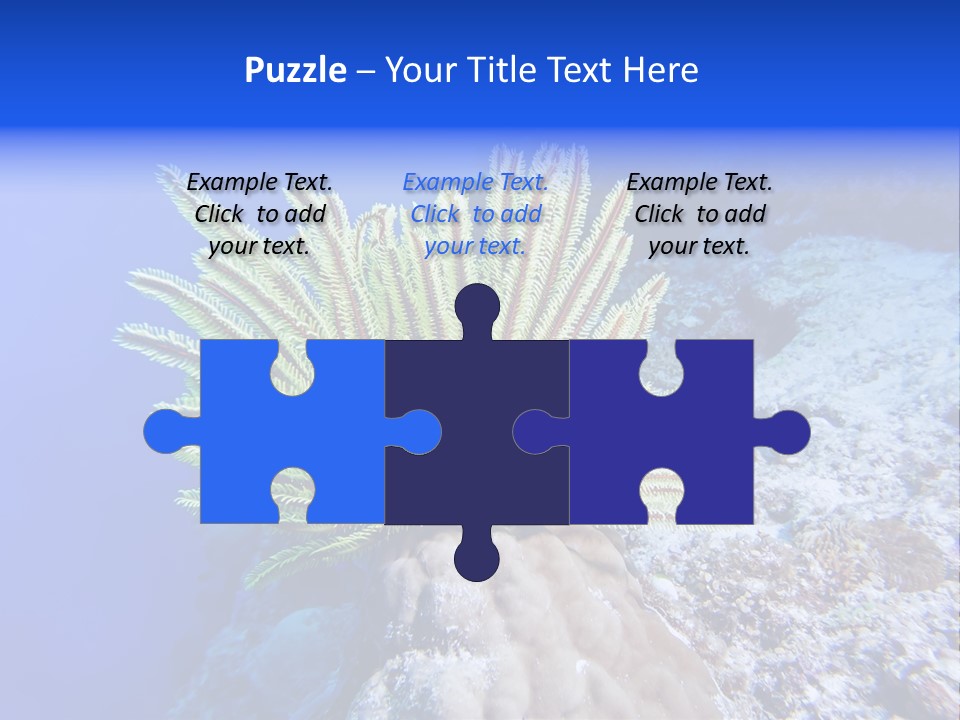 Undersea Colorful Soft PowerPoint Template