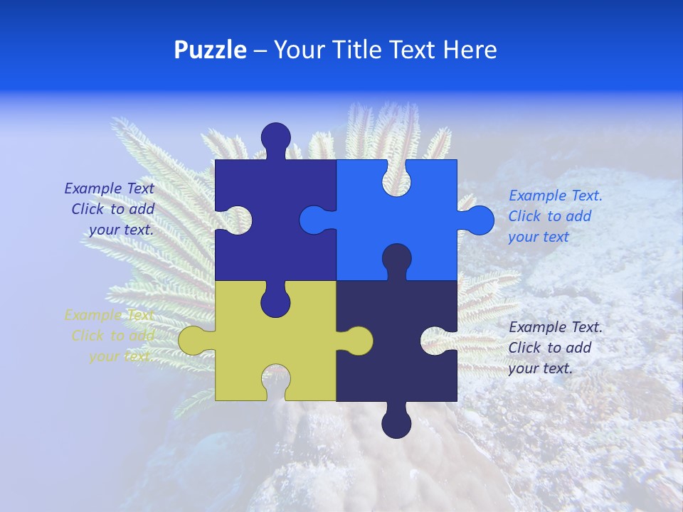 Undersea Colorful Soft PowerPoint Template