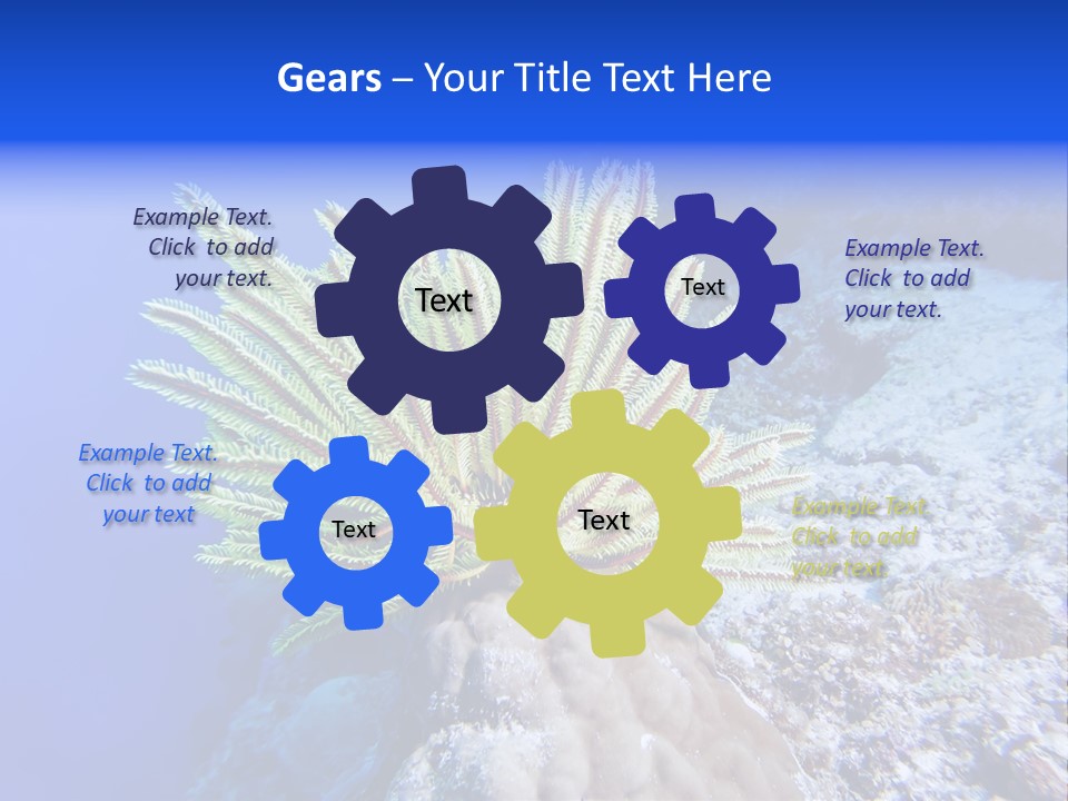 Undersea Colorful Soft PowerPoint Template