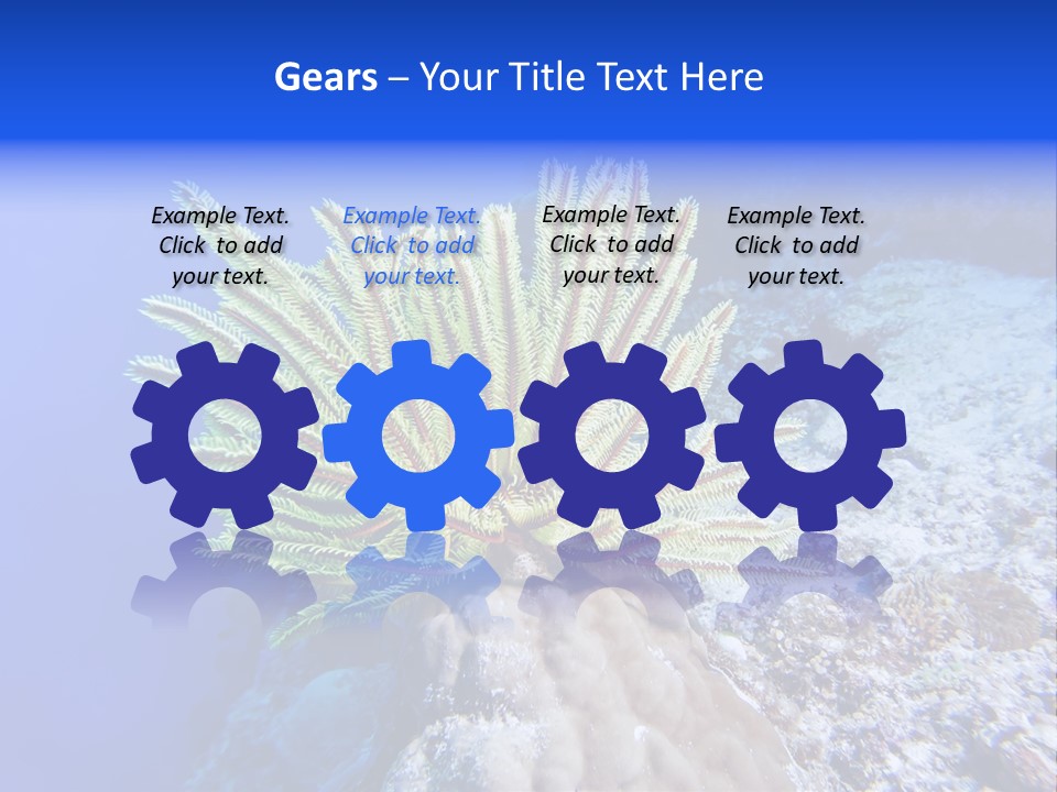 Undersea Colorful Soft PowerPoint Template