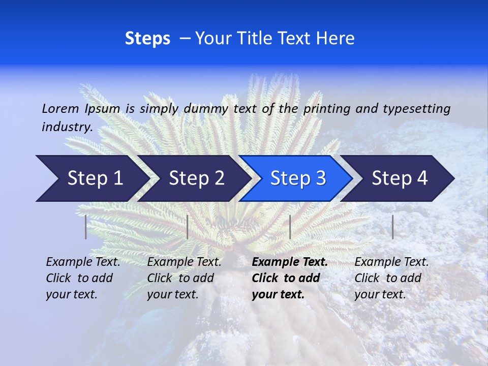Undersea Colorful Soft PowerPoint Template