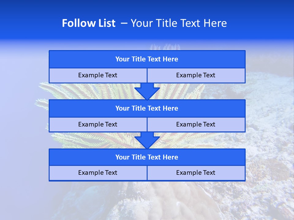 Undersea Colorful Soft PowerPoint Template