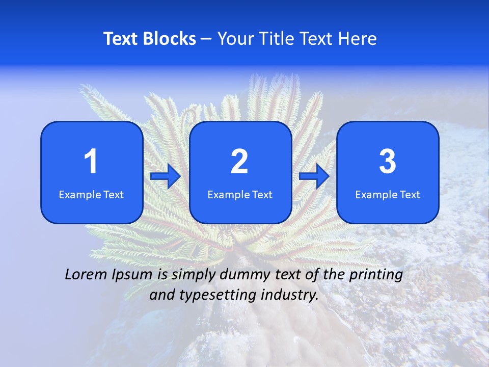 Undersea Colorful Soft PowerPoint Template