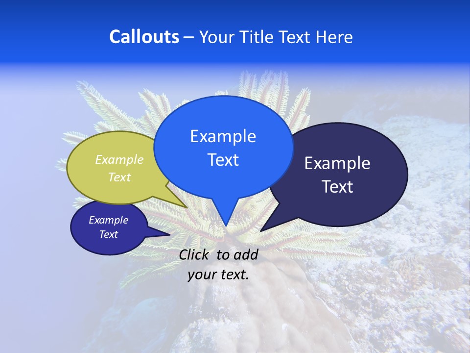 Undersea Colorful Soft PowerPoint Template