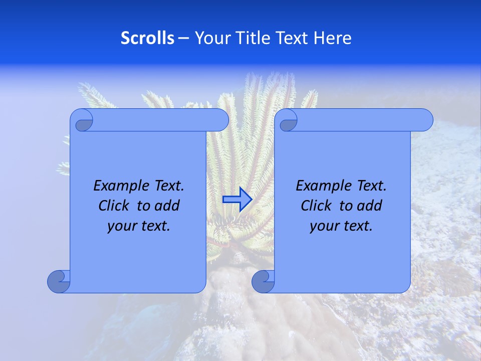 Undersea Colorful Soft PowerPoint Template
