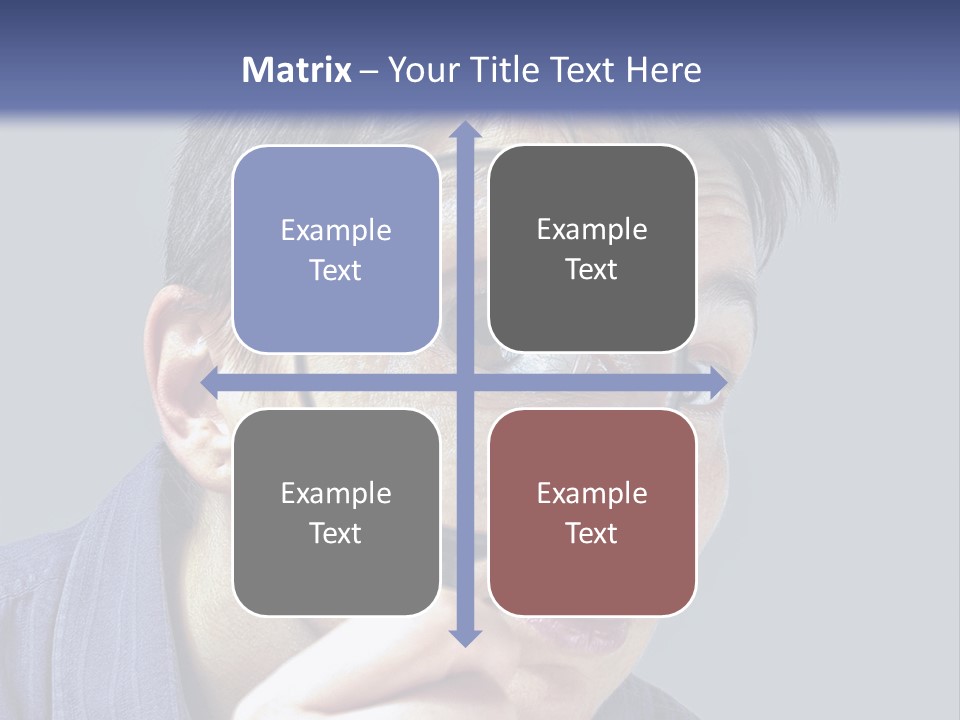 Closeup Cute Magnify PowerPoint Template