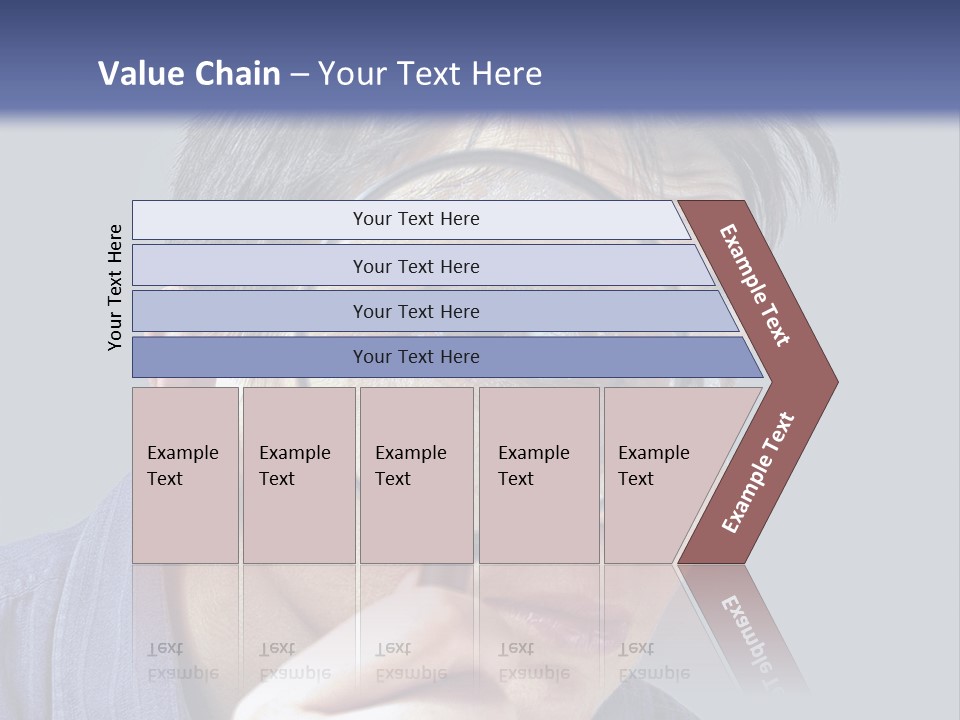 Closeup Cute Magnify PowerPoint Template