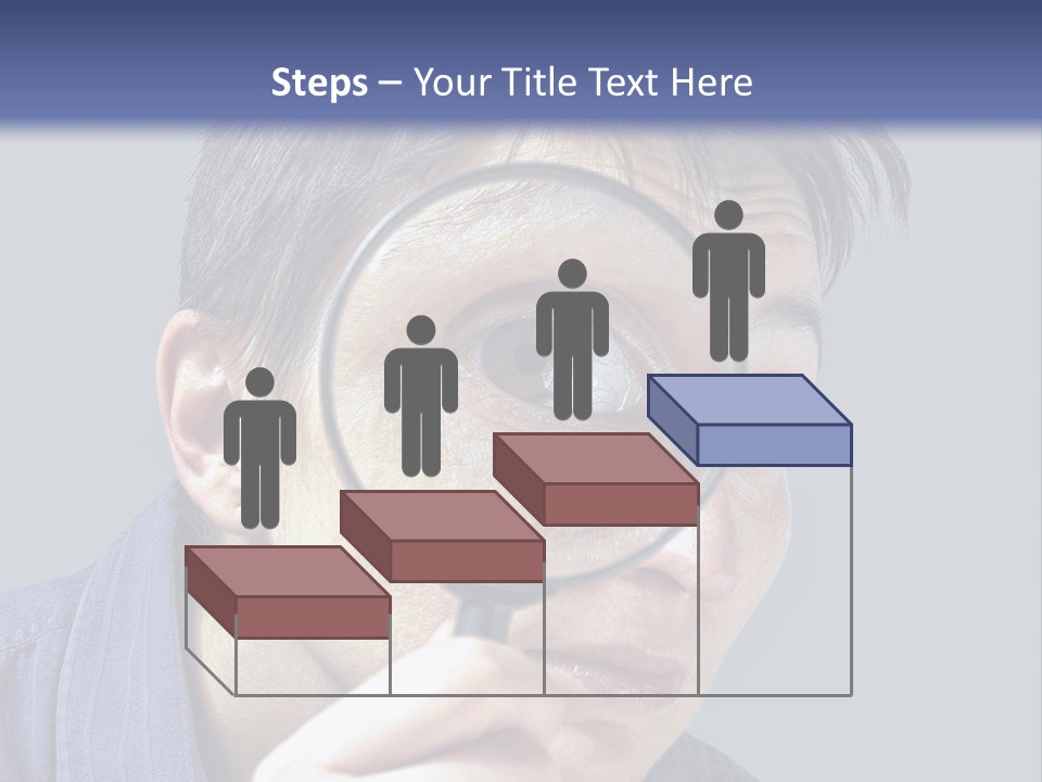 Closeup Cute Magnify PowerPoint Template