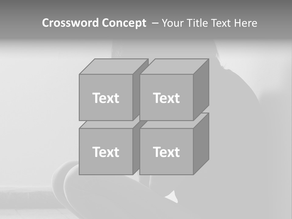 Teenager Teen Pain PowerPoint Template