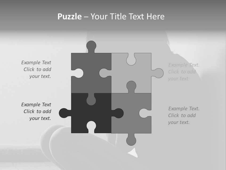 Teenager Teen Pain PowerPoint Template