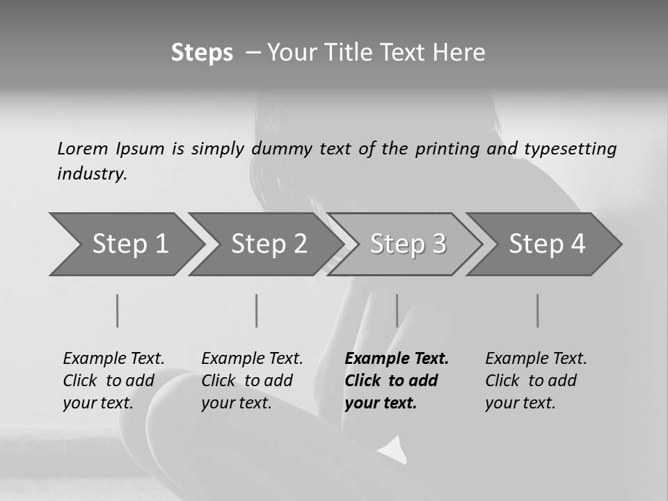 Teenager Teen Pain PowerPoint Template