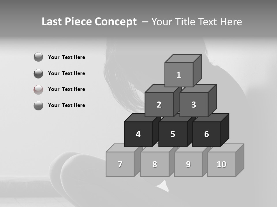 Teenager Teen Pain PowerPoint Template