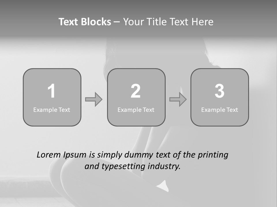 Teenager Teen Pain PowerPoint Template