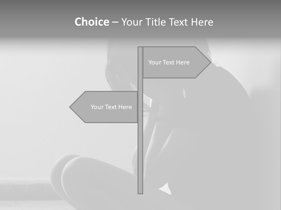 Teenager Teen Pain PowerPoint Template