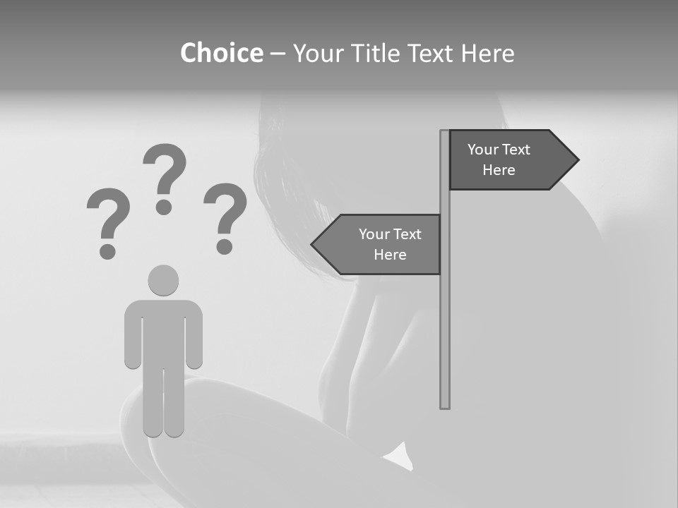 Teenager Teen Pain PowerPoint Template