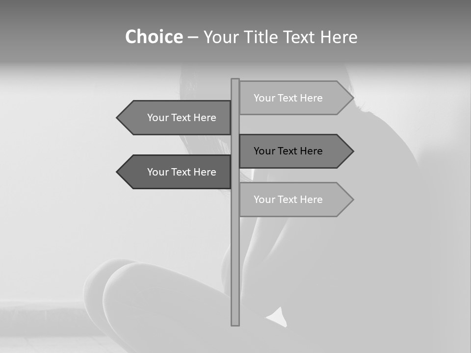 Teenager Teen Pain PowerPoint Template