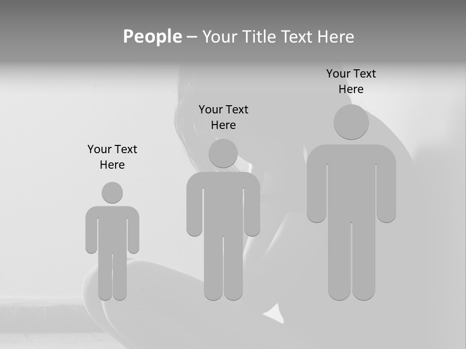 Teenager Teen Pain PowerPoint Template