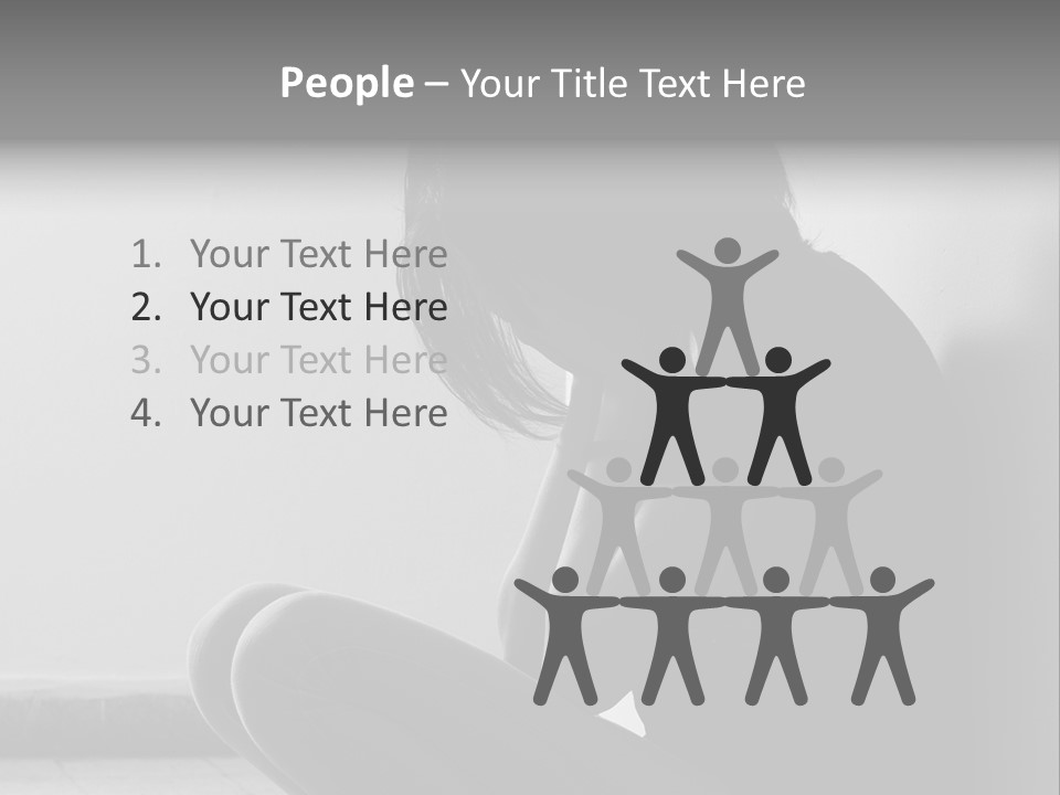 Teenager Teen Pain PowerPoint Template