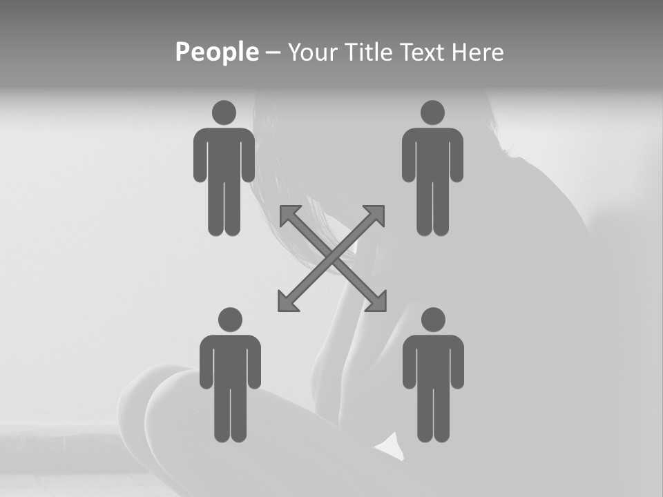 Teenager Teen Pain PowerPoint Template