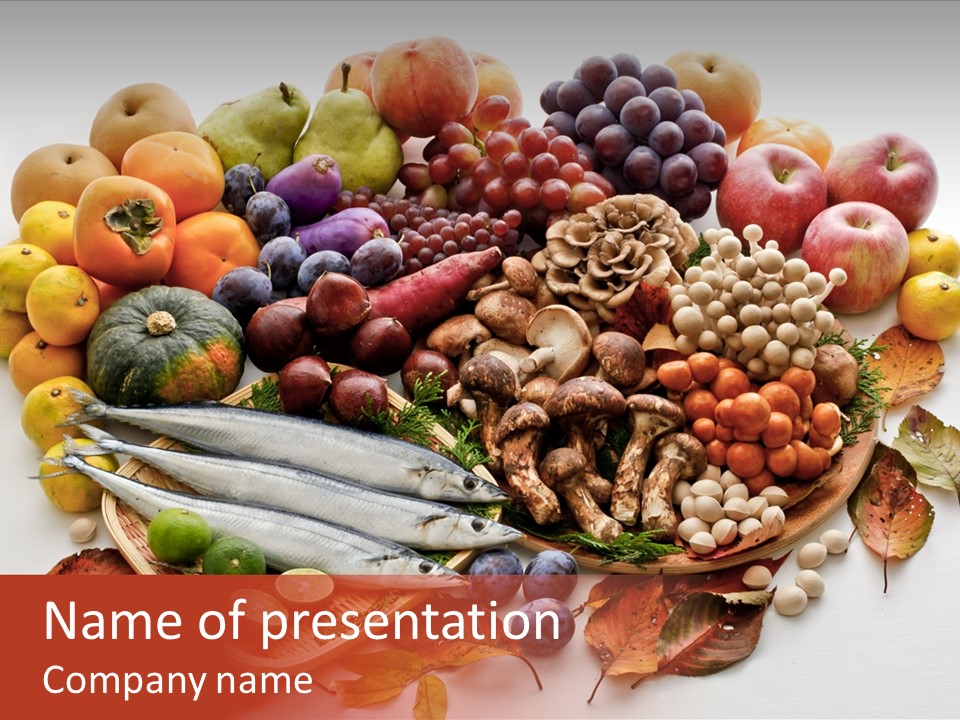 Lifestyle Plants Food Product PowerPoint Template