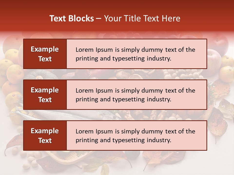 Lifestyle Plants Food Product PowerPoint Template