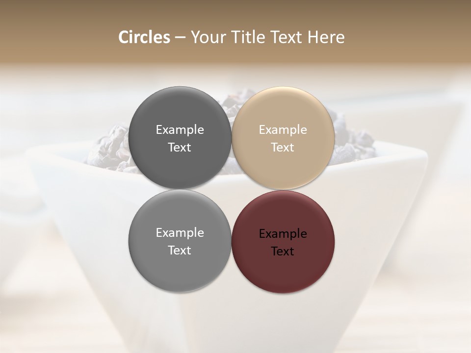 Cocao Brown Chocolate PowerPoint Template
