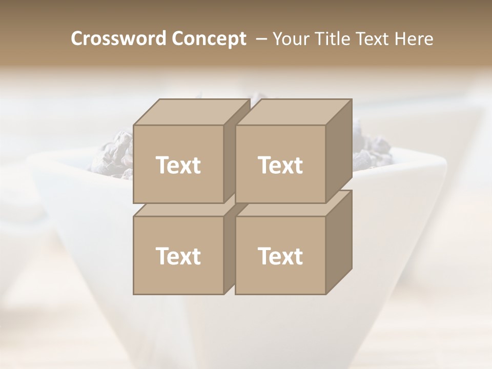 Cocao Brown Chocolate PowerPoint Template