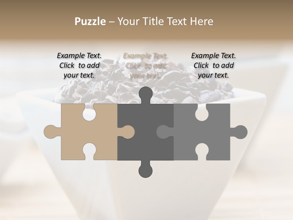 Cocao Brown Chocolate PowerPoint Template